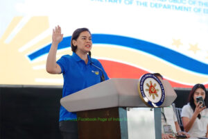 Vice President and Education Secretary Sara Z. Duterte (Courtesy of Inday Sara Duterte Facebook)