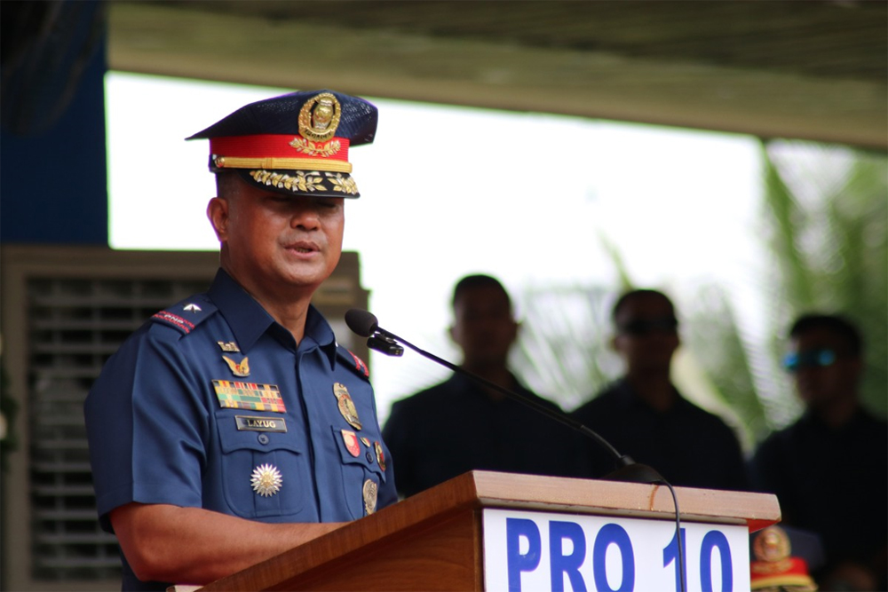 Police General Ricardo Layug Jr., Regional Director of PNP Northern Mindanao. [RPIO PRO-10 Photo]