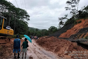 Shear line causes floods, landslides, class suspension in Caraga