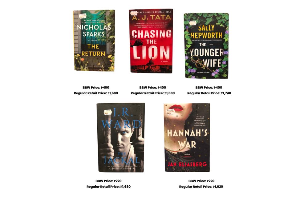 Cagayan de Oro, Philippines — Watch out, bookworms! This weekend will mark the final days of the much-loved Big Bad Wolf Book Sale in the City of Friendship. Before the big bad wolf packs up, here are some of the best-selling books that can be found at the Big Bad Wolf Book Sale: