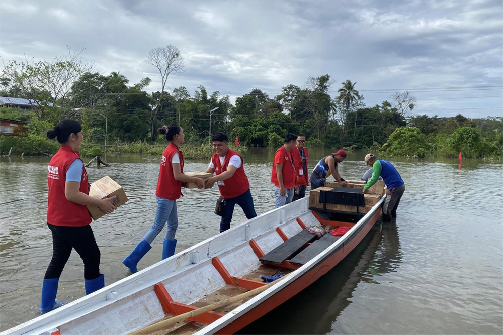 3 flood-hit Caraga provinces get 86K food packs from DSWD