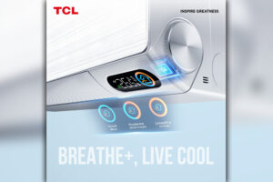 Make way for TCL CoolPro | FreshIN 2.0 Breathe+, Live Cool 'Inverter Air Conditioner, showcasing the new generation of innovative air conditioning technology