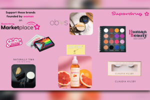 Superdrug features the health and beauty brands founded by women across its stores