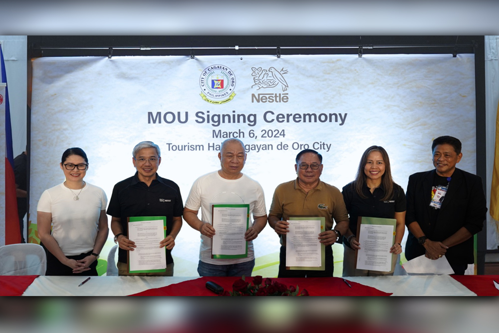 Nestlé PH, Cagayan de Oro City LGU partner to enrich communities through nutrition, solid waste management programs