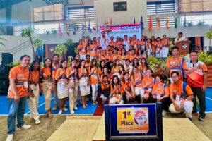 1. Banners of the 12 school divisions of Northern Mindanao (XUGS Photo}