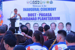 DOST Secretary Renato Solidum Jr.